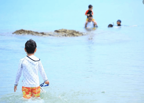 子供と海は危険